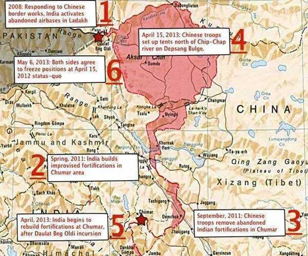 中印對峙最新態(tài)勢分析，涉政問題的深度解讀