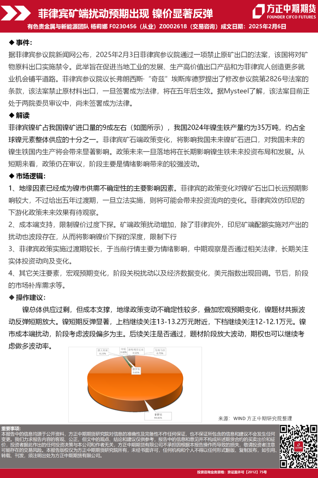 菲律賓鎳礦最新動態(tài)，科技革新引領(lǐng)鎳的力量重塑未來生活