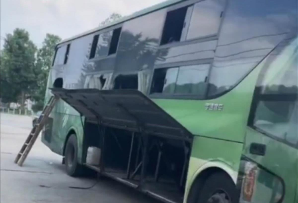 大巴車最新視頻，自然之旅的心靈探索，重拾寧靜的旅程